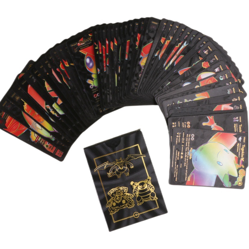 Tarjeta mágica de la hoja de oro del bebé Bao Ke Meng monstruo de bolsillo tarjeta de oro tarjeta de juego mascota elfo periférico