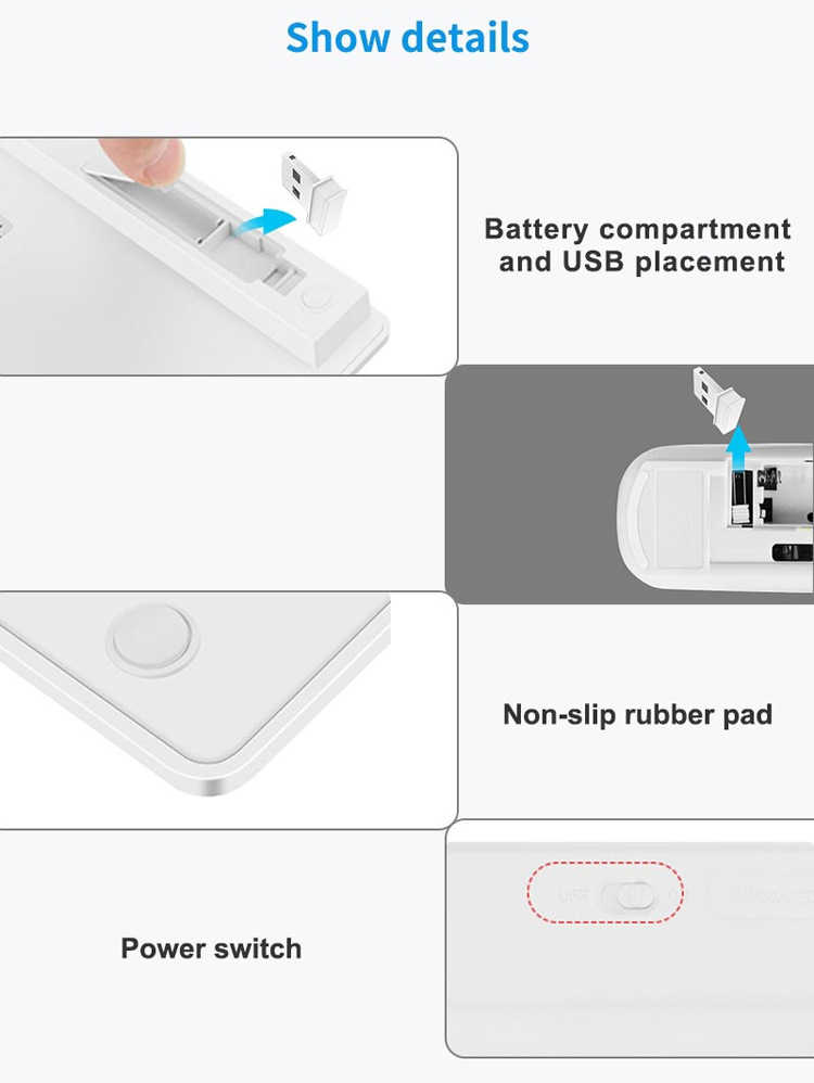 BK3001 2.4G键盘鼠标套装