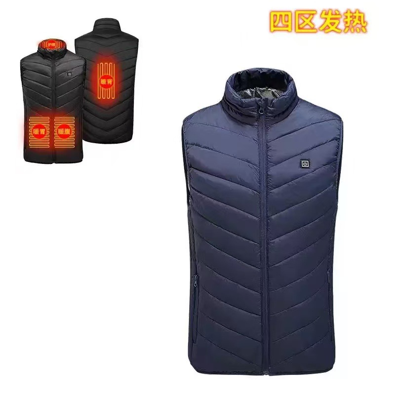 파란색 단일 제어 4구역 가열