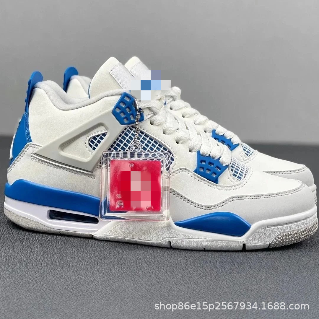 Zapatillas de Baloncesto Deportivas AJ4, Cuero y Caucho, Transpirable y Antideslizante, para Deporte y Ocio