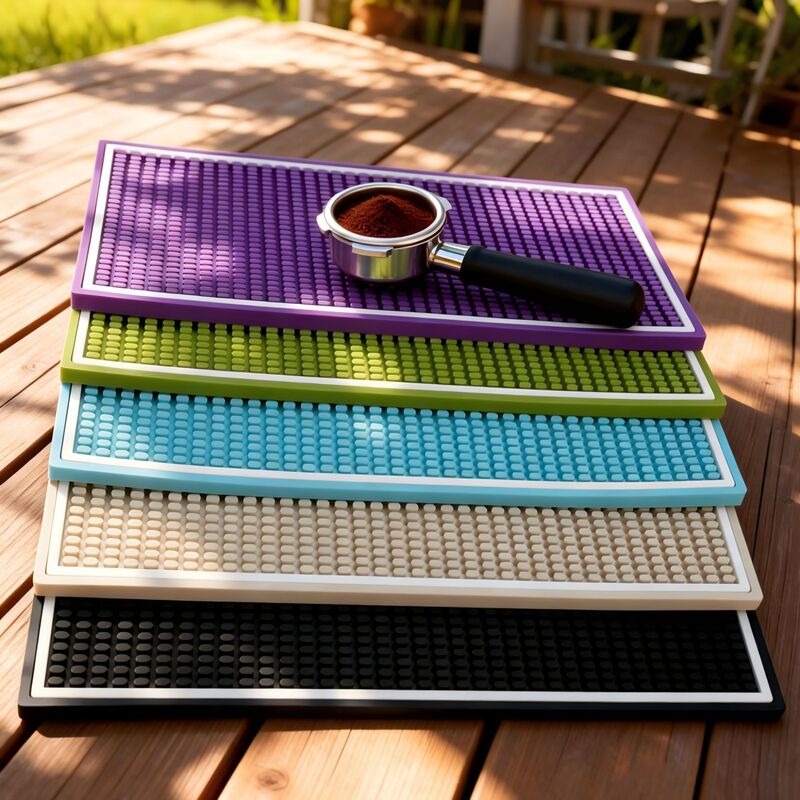 Wholesale coffee bar drip mats, commercial-grade tea shop countertop mats, available in multiple colors, waterproof, non-slip, and easy to clean Wholesale coffee bar drip mats, commercial-grade tea shop countertop mats, available in multiple colors, waterproof, non-slip, and easy to clean
