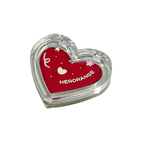 HERORANGE Love Monochrome Water Glow Blush Cream Pseudo-without-makeup Natural Brightening Face Three-dimensional Highlight Multi-use Cream