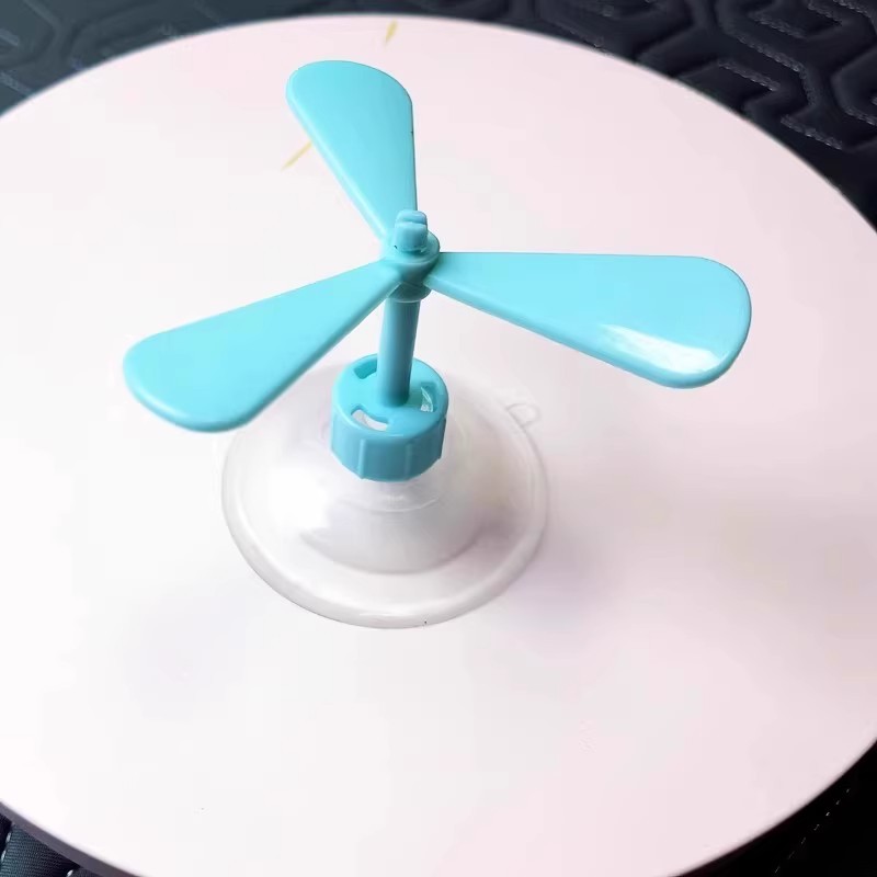 Bamboo Dragonfly Hat Suction Cup Motorcycle Motorcycle Toy Decorative Windmill Electric Car Helmet Small Fan Horn Rotating