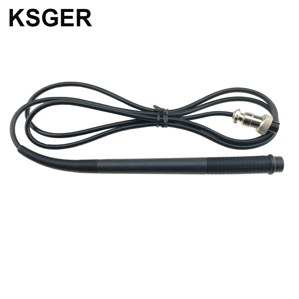 KSGER S1 T12 mango de soldadura eléctrica de hierro de alta temperatura resistente panel de control para DIY estación de soldadura T12 soldador cabeza dedicada