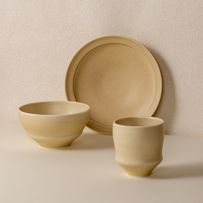 Shihuijin Pin New Chinese-style One-person Tableware Set Household Dishes Dishes suit Rice Bowl Dish High-grade Sense