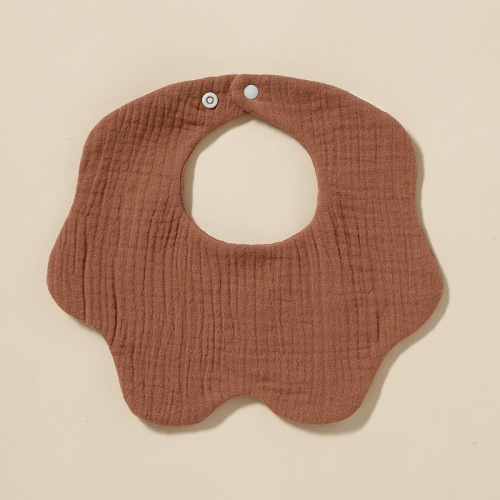 Baby pure cotton newborn bib breathable saliva towel spitting small bib baby boy and girl baby bib spring and summer