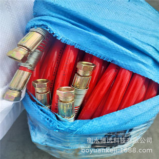 Batch nylon resin pipe pressure measuring hose high pressure hose spraying machine paint pipe pump truck duplex