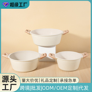 In-Stock New Product Maifan Stone Soup Pot for Home Use, Thickened Stew Pot, Compatible with Various Cookers, Large Capacity Pot Wholesale