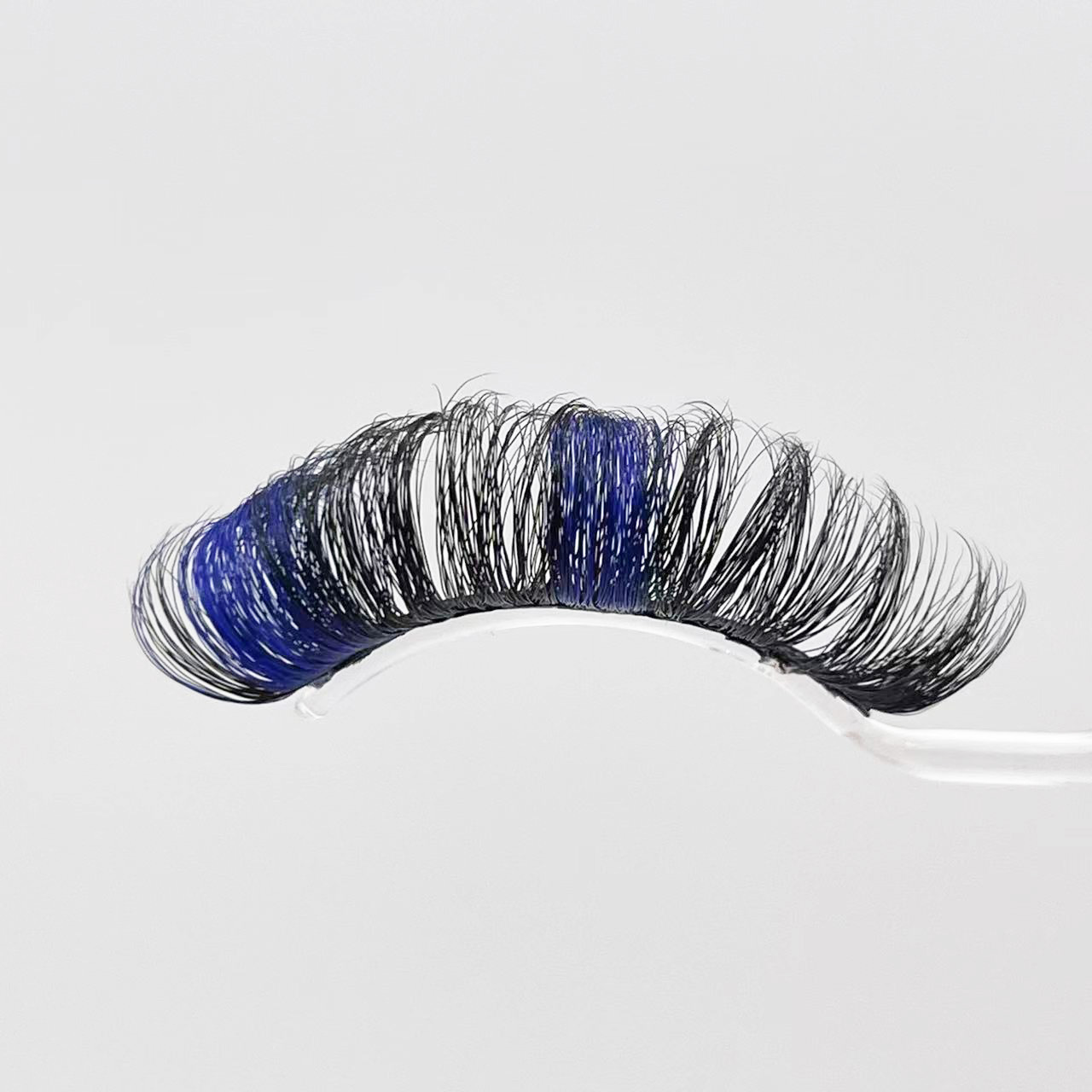 Nueva recomendar enano 20MM color de fibra química pestañas falsas Navidad etapa de maquillaje pestañas gruesas pestañas de Europa y América