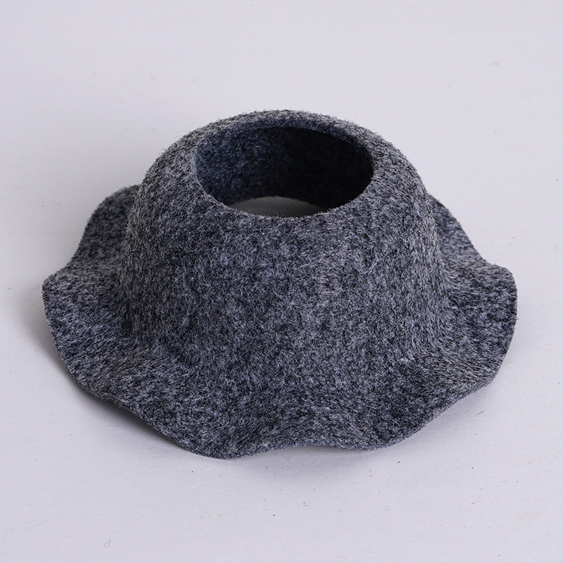 Labu nuevo sombrero de feltero abierto sombrero de cúpula sombrero accesorios de moda sombrero mini sombrero muñeca