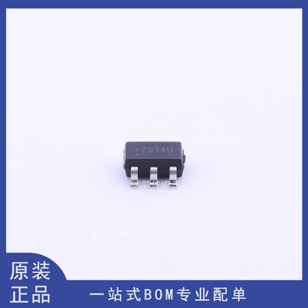 NC7S14M5X SOT23-5 丝印7S14* 施密特触发器芯片 逻辑IC 全新原装