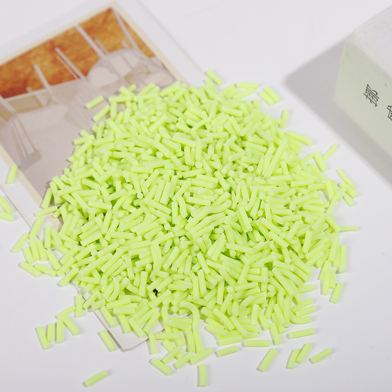 Factory Direct Sales Soft Clay Strips 5*1.5mm Handicrafts Jewelry Accessories Fruit Strips Manicure DIY Jewelry Accessories Wholesale