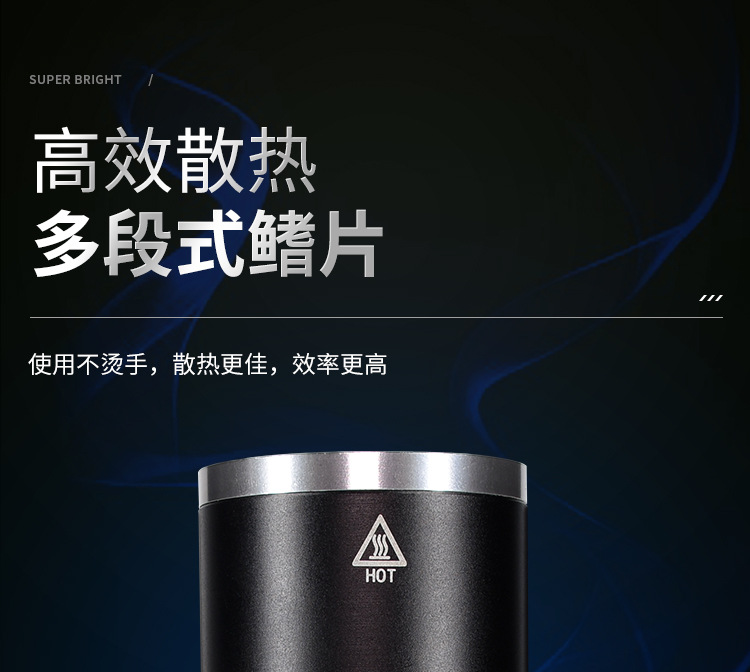 UV Black Mirror purple light identification tobacco and alcohol 365nm according to Jade Jade fluorescence detection strong light ultraviolet flashlight