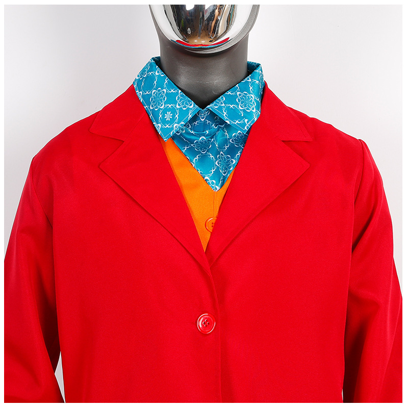 Movie cosplay, clown male Joaquin suit, performance suit, cross-border Halloween male cosplay clothing wholesale