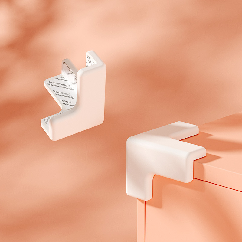 Animales transfronterizos Conejo Silicona Esquina de mesa Esquina de protección Esquina anticolisión Esquina anticolisión para niños Equipo de protección de seguridad para bebés