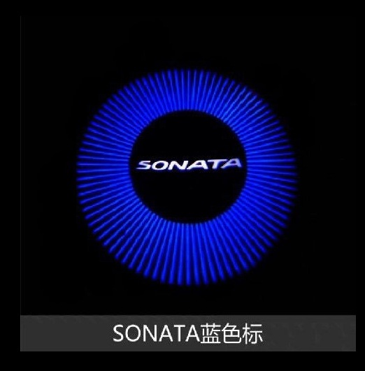 Adecuado para luces de bienvenida modernas, luces de bienvenida Sonata 8, luces de bienvenida Elantra, luces de bienvenida Sonata 9, luces de proyección para el nuevo Santa Fe, luces de puerta.