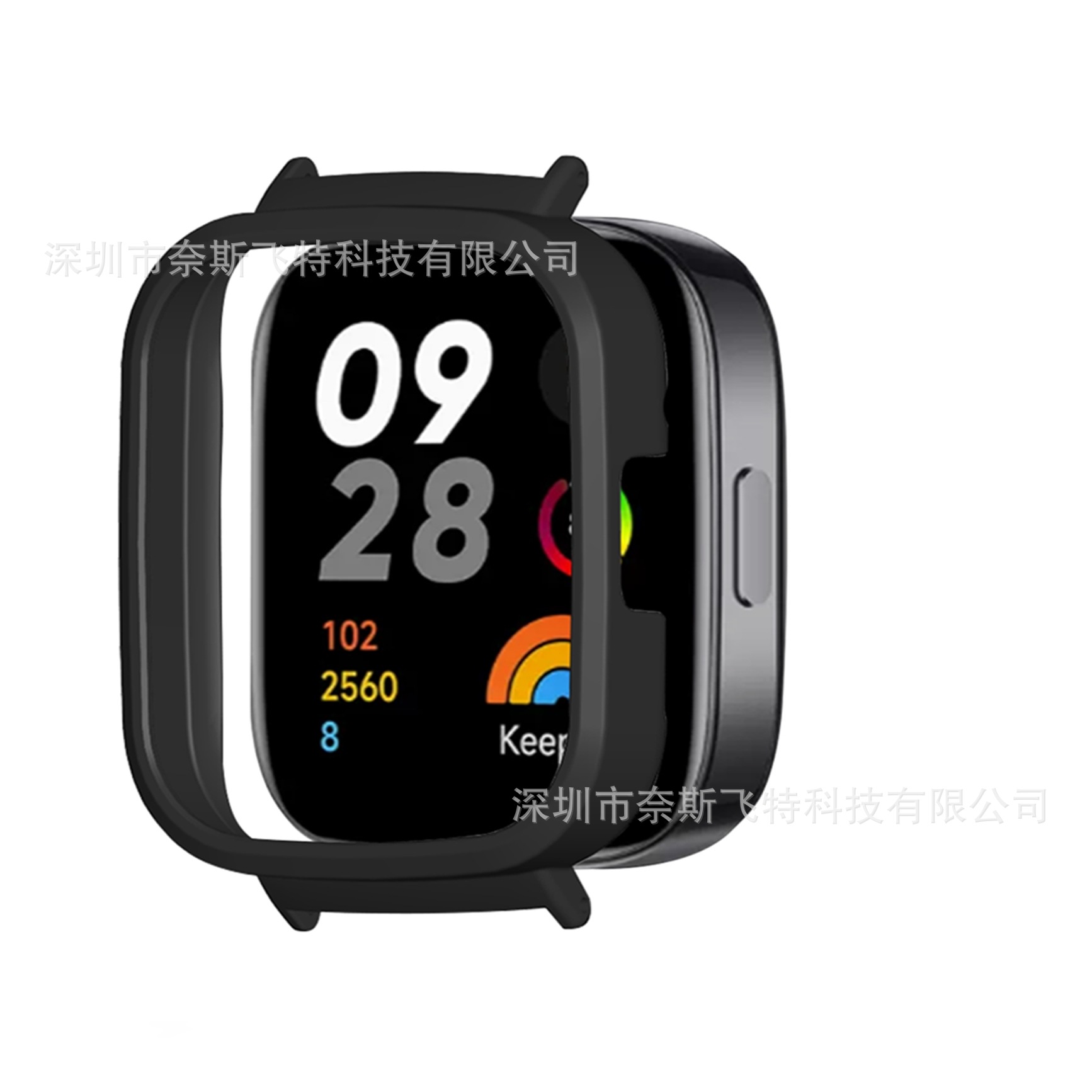 Suitable for Redmi Watch 3/2/5/4/ Redmi Bracelet 3/2 PC protective case, 20mm watch strap connector undefined