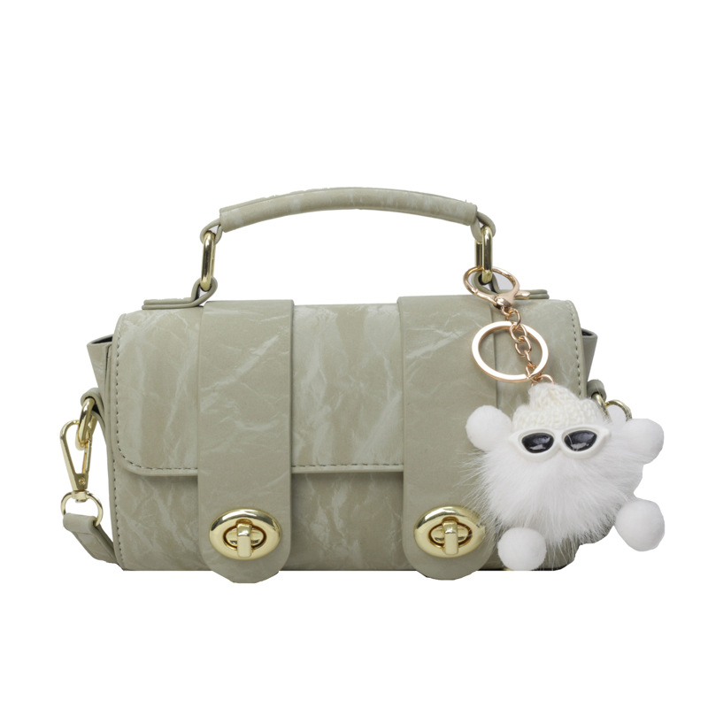 Bolso popular de este año para mujeres 2024 primavera y verano nuevo estilo de alta sensación bolso portátil cuadrado de moda universal bolso de hombro coreano