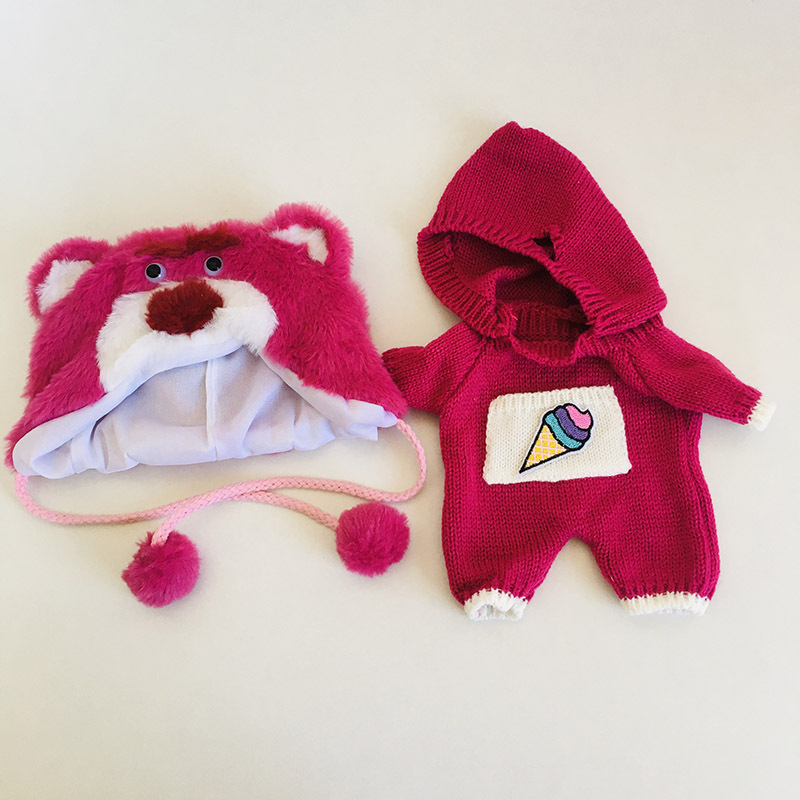 No. s Beier Lulu ropa 30cm conjunto oso muñeca ropa hecha a mano oso de peluche muñeca regalo para niñas