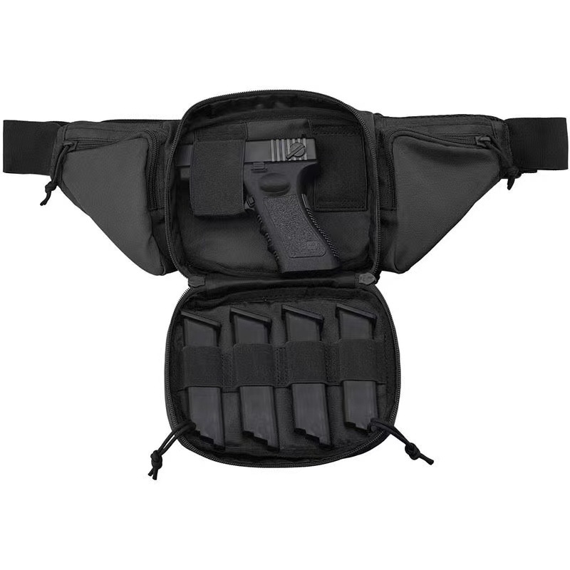Cross-border In-stock Outdoor Multifunctional For Men And Women, Sports Storage Invisible Gun Tactical Waist Bag,_voghion.com