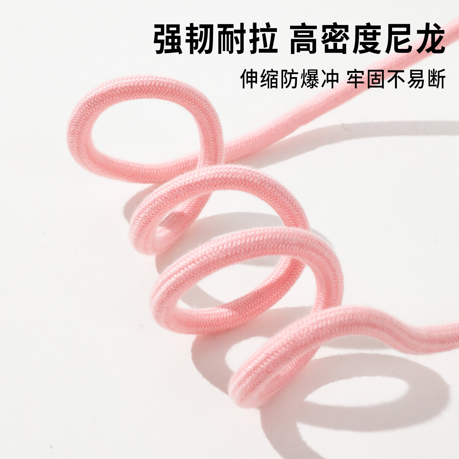 Correa para perros de nailon a prueba de explosiones Z, cuerda P, sin ajuste, con mango acolchado, adecuada para perros pequeños y medianos, correa para mascotas para exteriores.