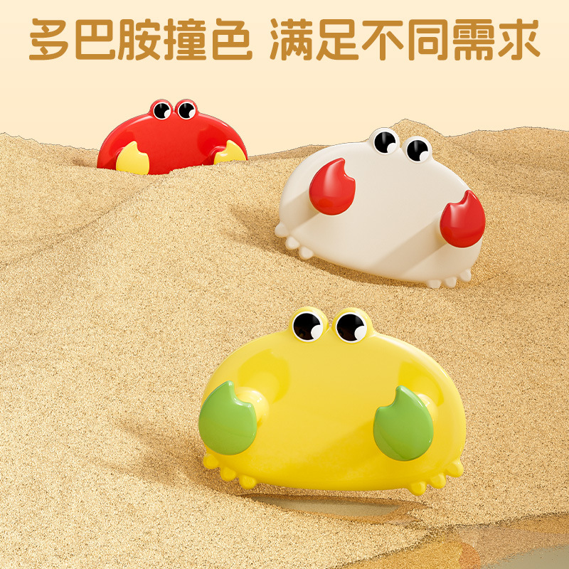 Gancho de dibujos animados Gancho pegajoso de cangrejo sin perforar pared fuerte pegado baño en casa cocina sala de estar gancho dormitorio