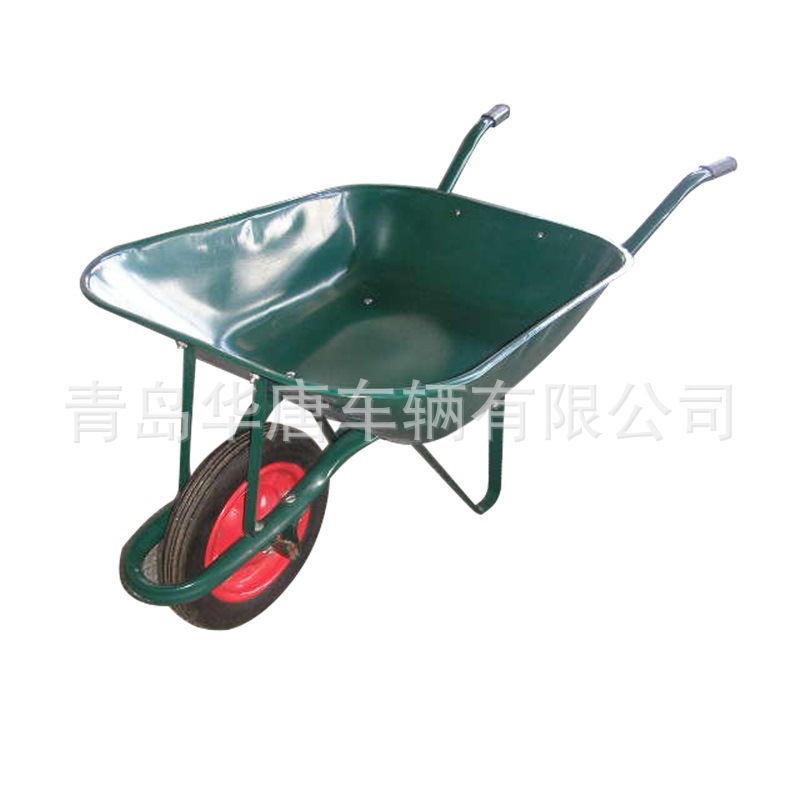 青岛厂家东南亚菲律宾多功能单层独轮手推车 WB6500