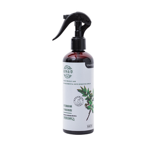 Qing Huajiao Dust Mite Spray for Home Use, No-Wash Bedding Dust Mite Killer, Pet Dog Friendly, Natural Plant Herbal Spray