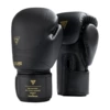 Black boxing gloves