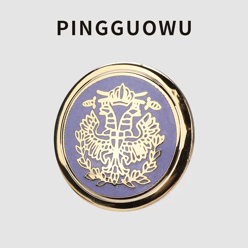 【现货批发】PINGGUOWU日本进口珐琅釉工艺纽扣衣服扣景泰蓝扣子