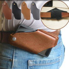 欧美复古手机腰包PU皮质挂腰手机包户外运动EDC手机防丢保护皮套