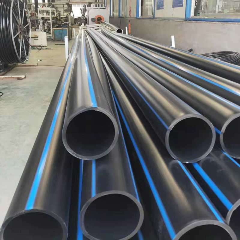 На складе Прямая труба из полиэтилена, муциальная инженерная водопроводная труба, дренажная труба из полиэтилена, прямая труба из полиэтилена