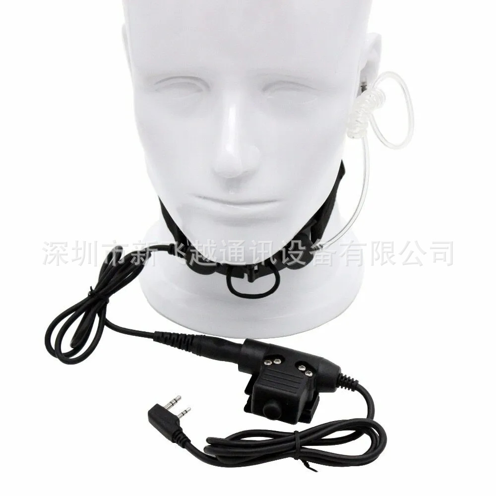 Z Tactical Z003软劲咪喉控喉震耳麦真空传输CS耳机+U94 PTT K头