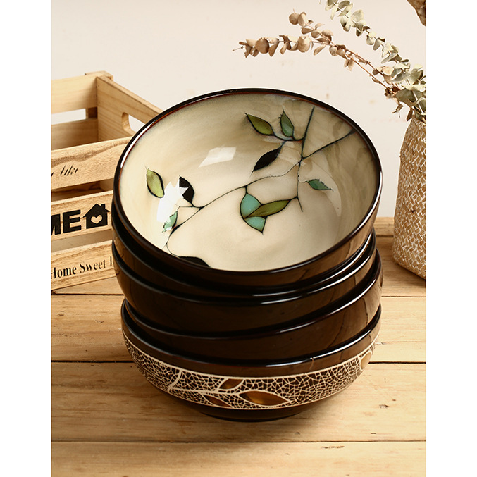 Práctico Gran Tazón de sopa de cerámica grande ins estilo tazón de verduras hogar encurtido tazón de pescado Internet celebridad pescado hervido tazón engrosado vajilla