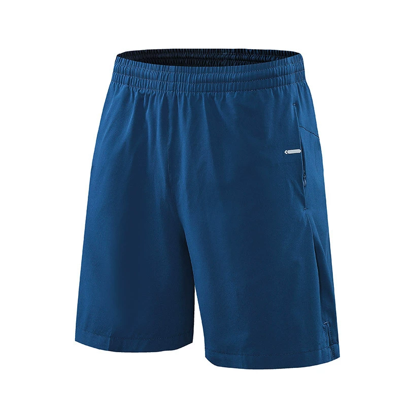 Популярные трансграничные повседневные брюки для улицы в прямом эфире, которые можно открывать дважды, летние тонкие спортивные шорты для фитнеса для мужчин, быстросохнущий ледяной шелк.