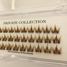 嫁接睫毛单根空气扁毛超软日系婴儿弯c翘d翘双毛尖软毛美睫店专用