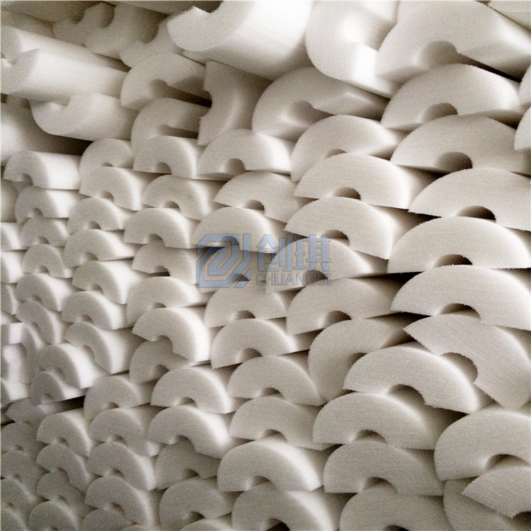 EPE珍珠棉边条 沙发填缝三角EPE边条 防滑嵌缝白色实心泡沫棒