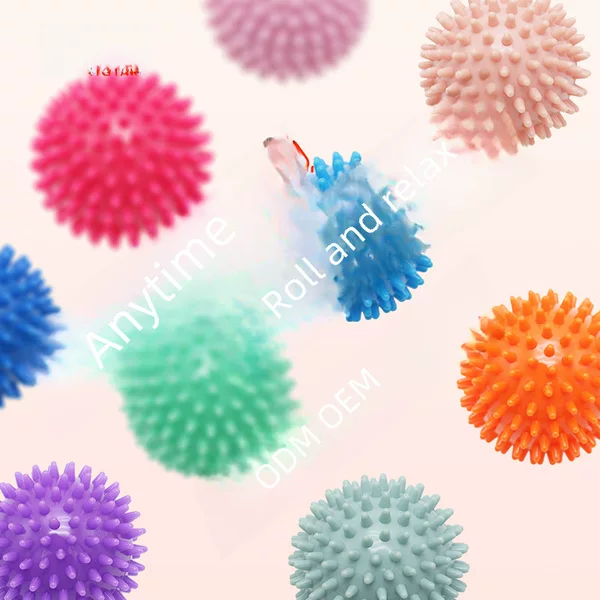 Hedgehog ball hedgehog ball plantar massage ball plantar fascia ball yoga massage ball pricking ball multi-size a generation of hair