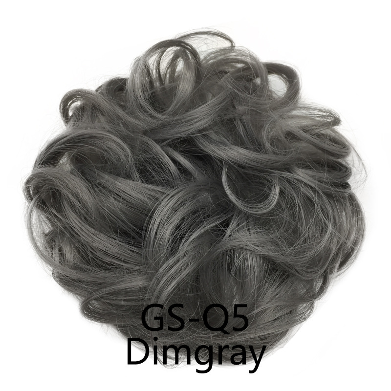 Europa y los Estados Unidos pelucas anillo de pelo de bolas cabeza cuerda elástica peludo natural peludo peludo transfronterizo