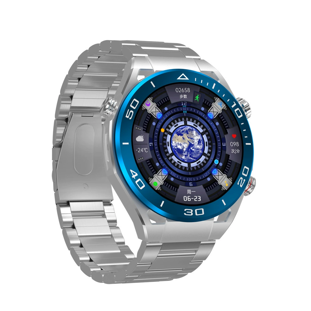 Водостой bracelets часы bluetooth широкий экран бизнес-версия