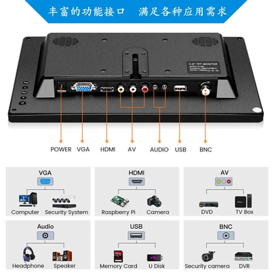 11.6inch Monitor 1080P Car display