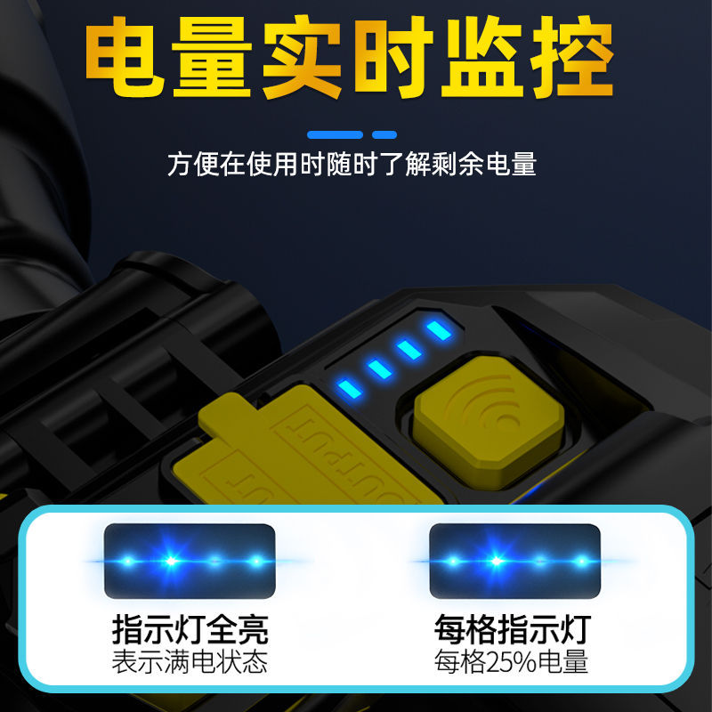 Linterna frontal de pesca de alta potencia, larga duración, ultrabrillante, de largo alcance para exteriores con sensor láser.