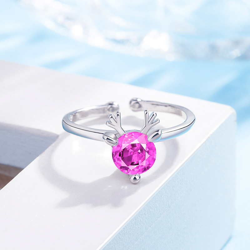 NJ226 розовый бриллиант