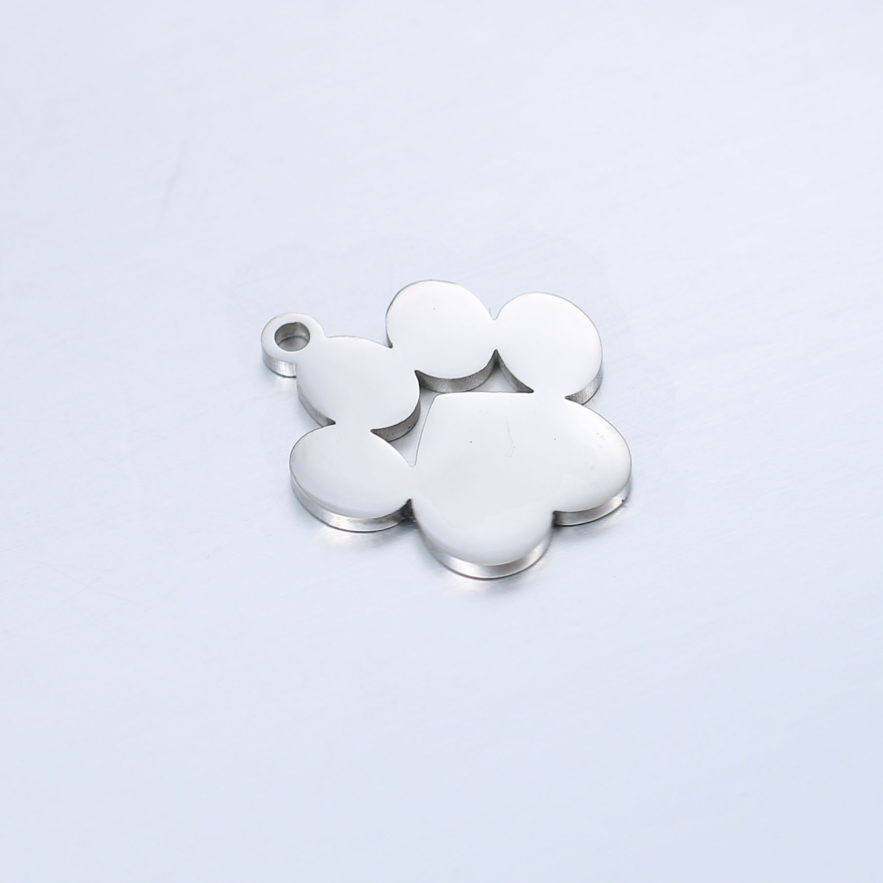 DOOYIO 5 Teile/los Edelstahl Charms Tiere Hund und Katze Klaue Anhänger für DIY Halskette Schmuck Handgemachte Herstellung Liefert – Detail 7