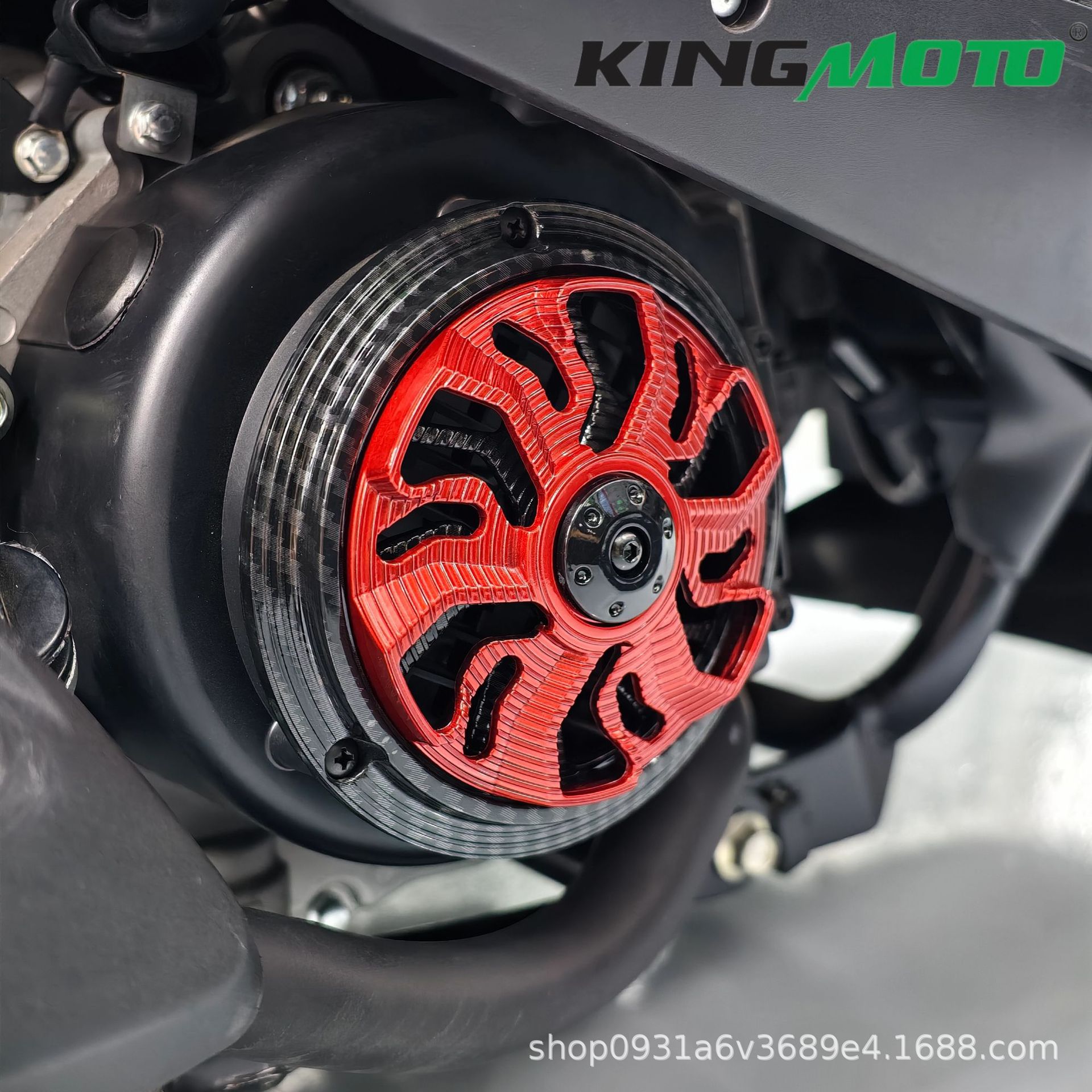 Transfronterizo BYJIO VESPA 125 / 150 cubierta de ventilador cubierta de ventilador rotativa cubierta de motocicleta cubierta de disipación de calor