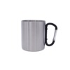 Factory wholesale camping 304 stainless steel climbing cup outdoor double -layer camping cup portable coffee cup