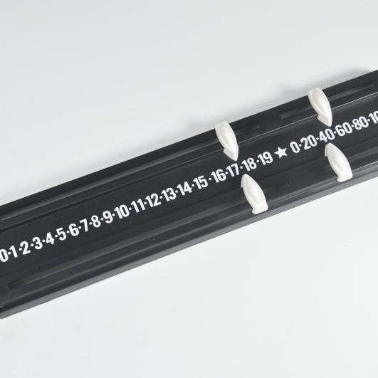 Billiards adult snooker digital scoring system, English scorecard scorecard, table tennis scorecard