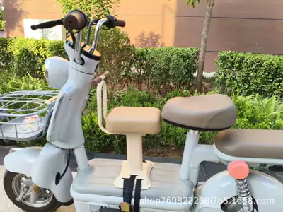 Front-mounted child seat for Electric car child seat - fixed-handle-bundler