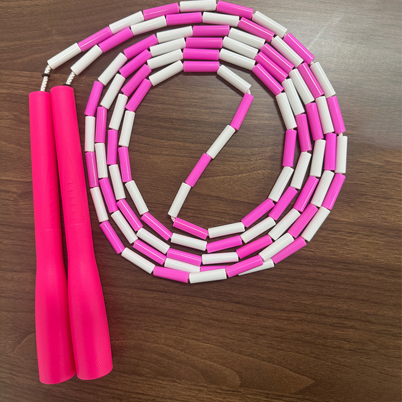 화살표 단단한 대나무 분홍색과 흰색 【 2.8m 】