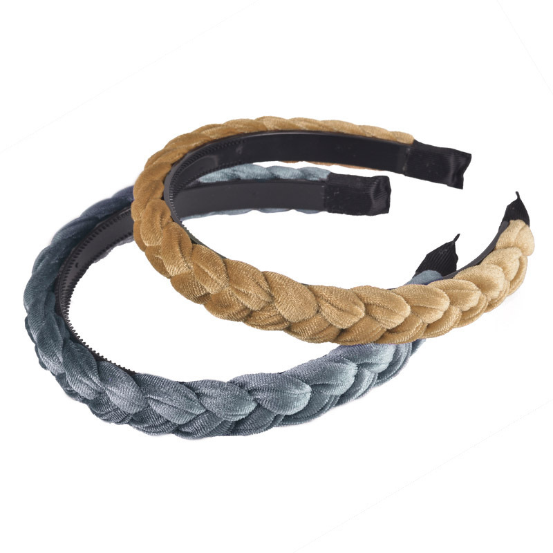Women'S Gender Retro Style Retro Twist Cloth Hair Band 1 Piece